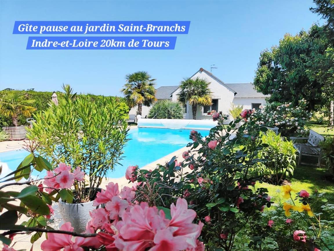 Gite Pause Au Jardin Saint-Branchs 外观 照片